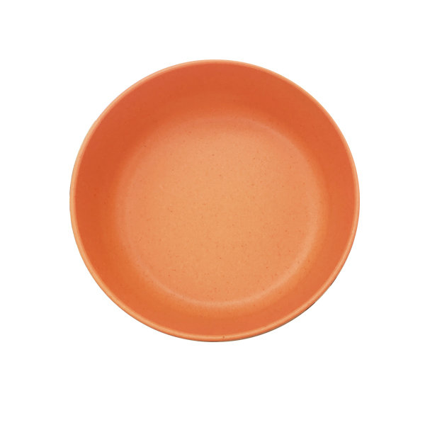 Wholesale bamboo fiber tableware colorful Soup food bowl