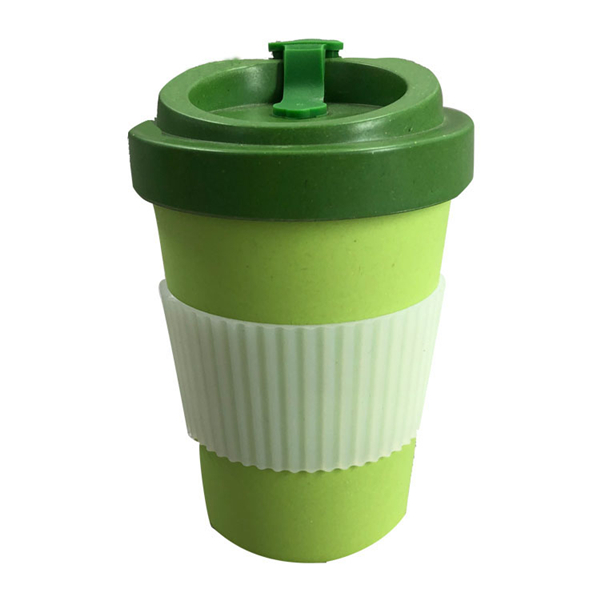 New tasteless reusable take away bamboo fibre coffee mugs cup