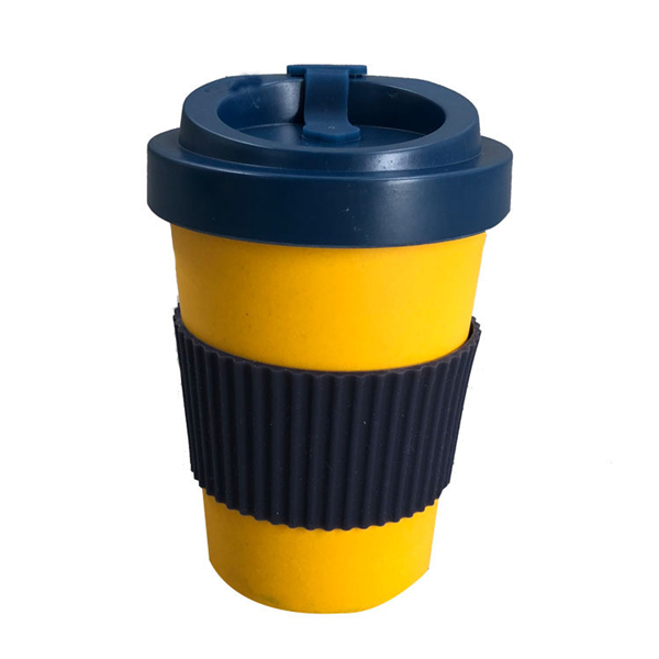 New tasteless reusable take away bamboo fibre coffee mugs cup