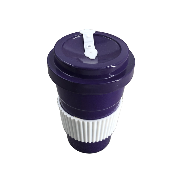 Eco-friendly food grade biodegradable reusable travel bamboo fiber coffee cup