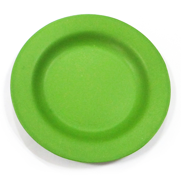 Hot selling customized made bamboo fiber dinner plates for restaurants