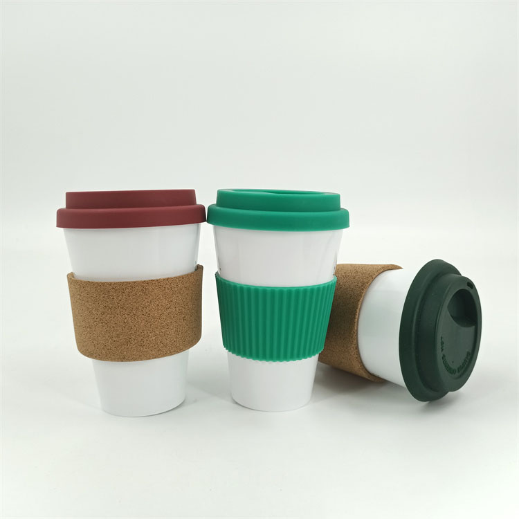 Customize design logo PLA bamboo fiber material inner package custom wholesale price pla cup