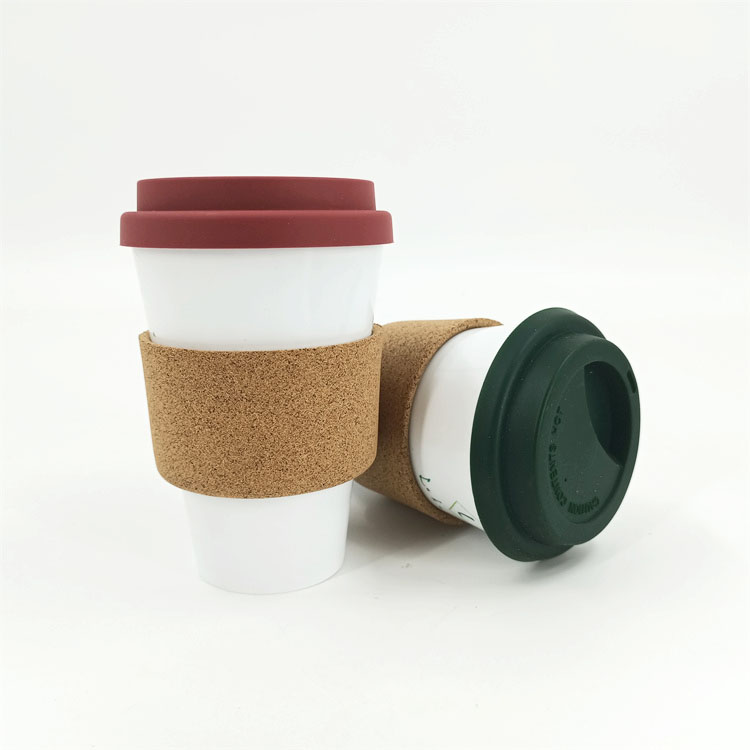 Customize design logo PLA bamboo fiber material inner package custom wholesale price pla cup