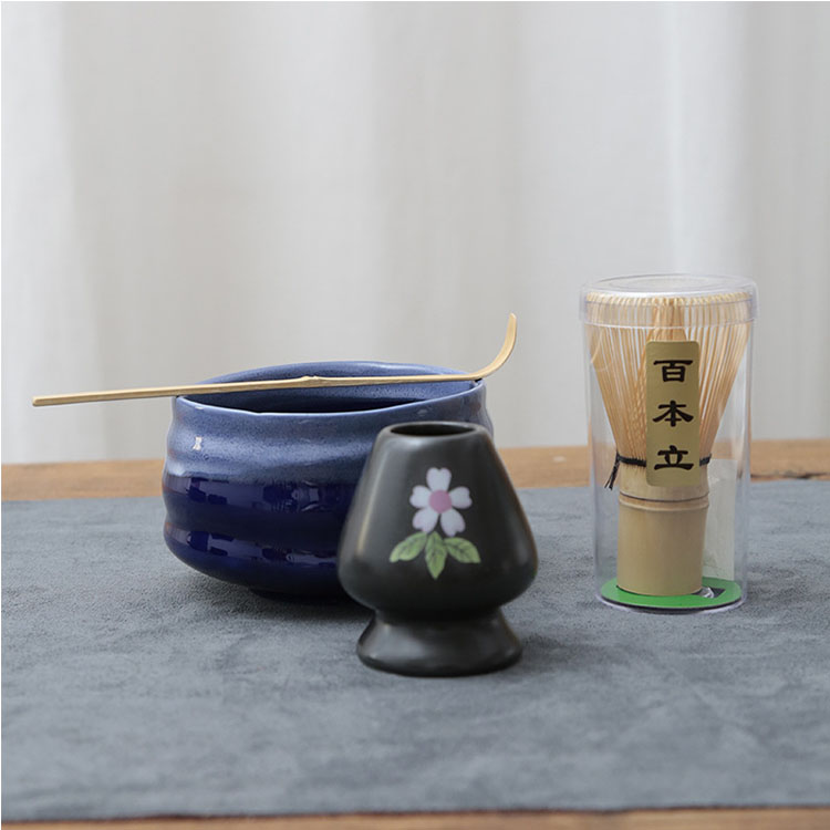 Hot-selling Custom matcha accessory set including bamboo whisk customized matcha whisk chasen with craft paper box